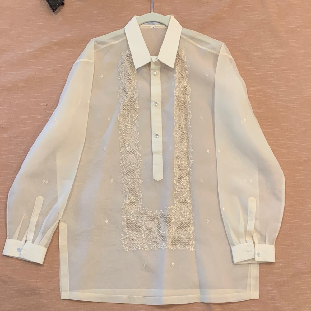 Elegant White Dress Shirt